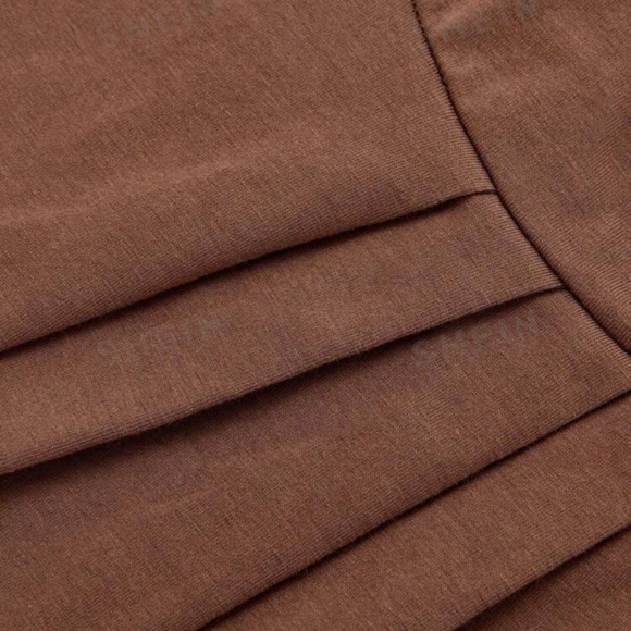 Boho Strapless Pleated Top with front tie | Sweetheart neckline | NWT Sz S - Picture 3 of 4